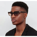 Yoan, Caramel Horn and Light Gold/Brown Gradient Lenses