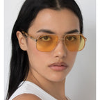 Amelia, Creme Brulee/Yellow Lenses
