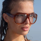Bunny, Chestnut/Light Blue Lenses