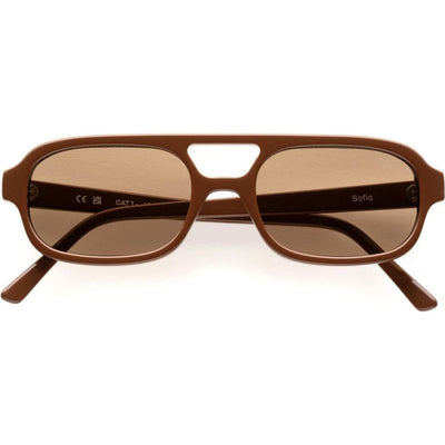 Sofia, Cinnamon/Brown Lenses