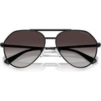 Brentwood MK1168, Shiny Black/Dark Grey Gradient Lenses 60 Eye Size