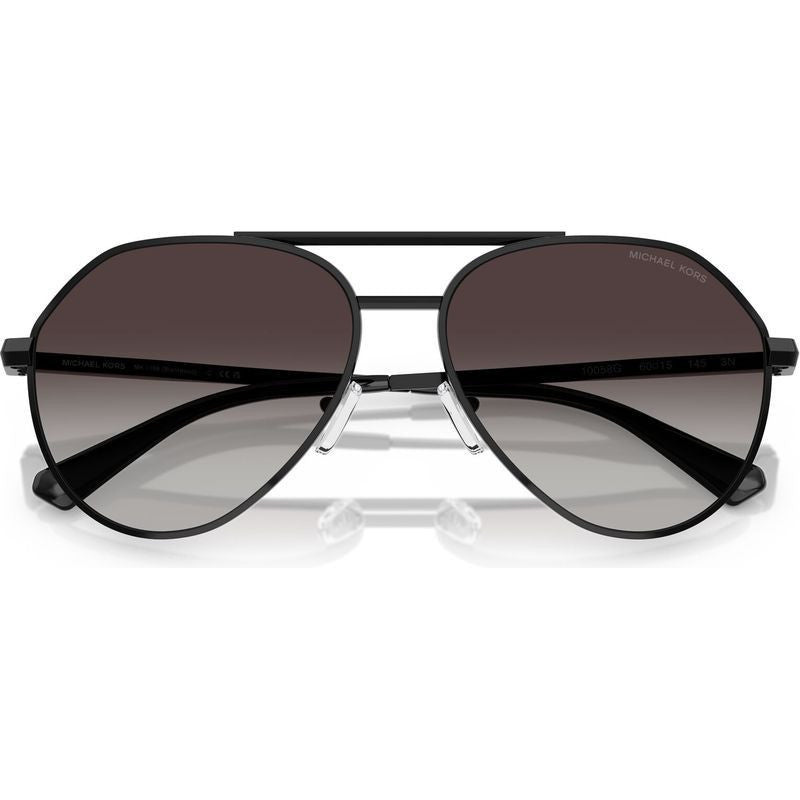 Brentwood MK1168, Shiny Black/Dark Grey Gradient Lenses 60 Eye Size