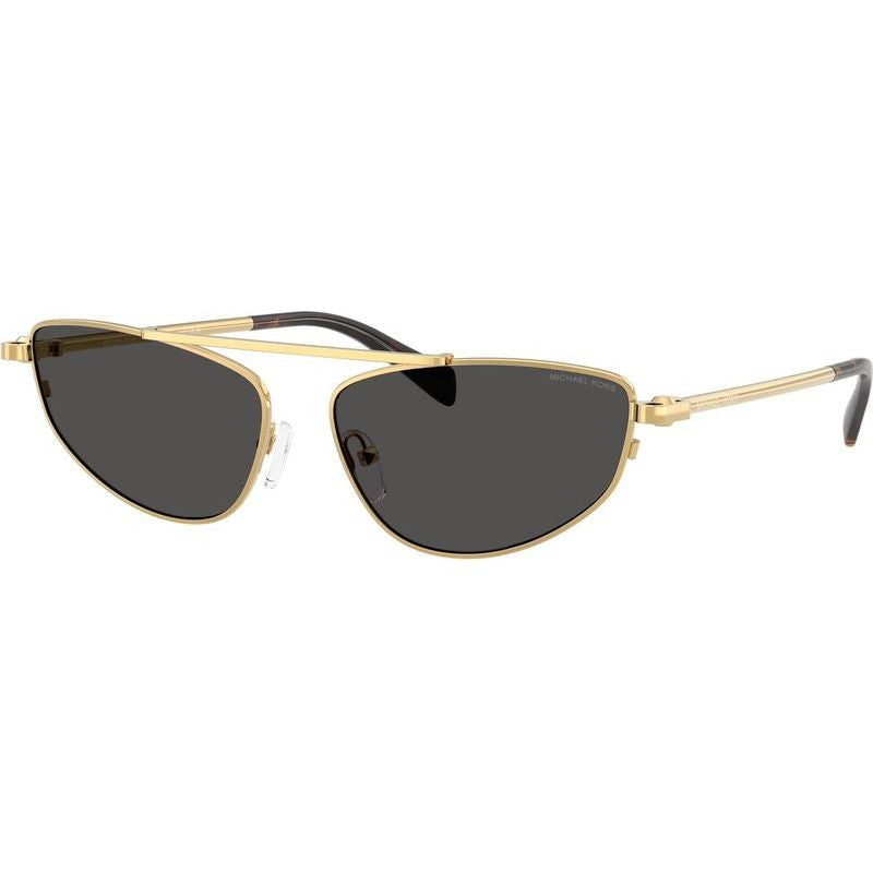 Buenos Aires MK1164, Shiny Yellow Gold/Dark Grey Lenses