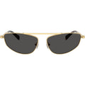 Buenos Aires MK1164, Shiny Yellow Gold/Dark Grey Lenses