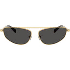 Buenos Aires MK1164, Shiny Yellow Gold/Dark Grey Lenses