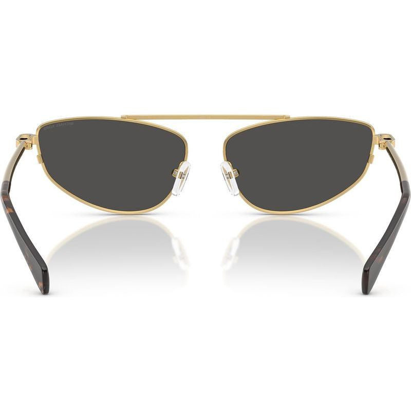 Buenos Aires MK1164, Shiny Yellow Gold/Dark Grey Lenses