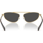 Buenos Aires MK1164, Shiny Yellow Gold/Dark Grey Lenses