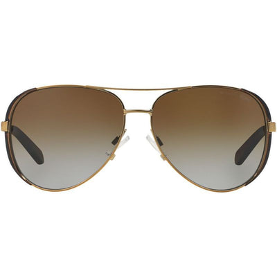 Chelsea MK5004, Gold and Chocolate/Brown Gradient Polarised Lenses