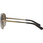 Chelsea MK5004, Gold and Chocolate/Brown Gradient Polarised Lenses