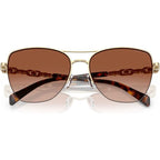 Dorado Beach MK1163, Shiny Light Gold/Dark Brown Gradient Lenses