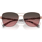 Dorado Beach MK1163, Shiny Rose Gold/Brown Rose Gradient Lenses