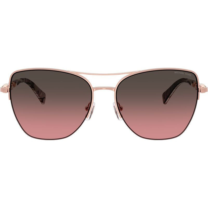 Dorado Beach MK1163, Shiny Rose Gold/Brown Rose Gradient Lenses