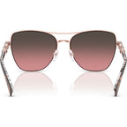 Dorado Beach MK1163, Shiny Rose Gold/Brown Rose Gradient Lenses