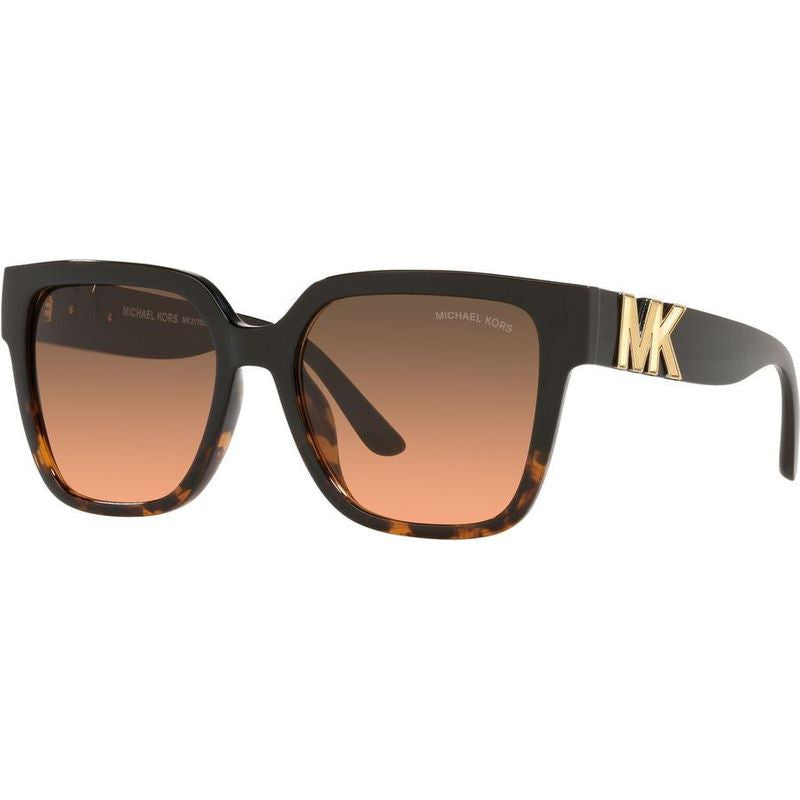 Karlie MK2170U, Black and Dark Tortoise/Grey Orange Gradient Lenses