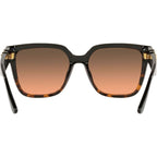 Karlie MK2170U, Black and Dark Tortoise/Grey Orange Gradient Lenses