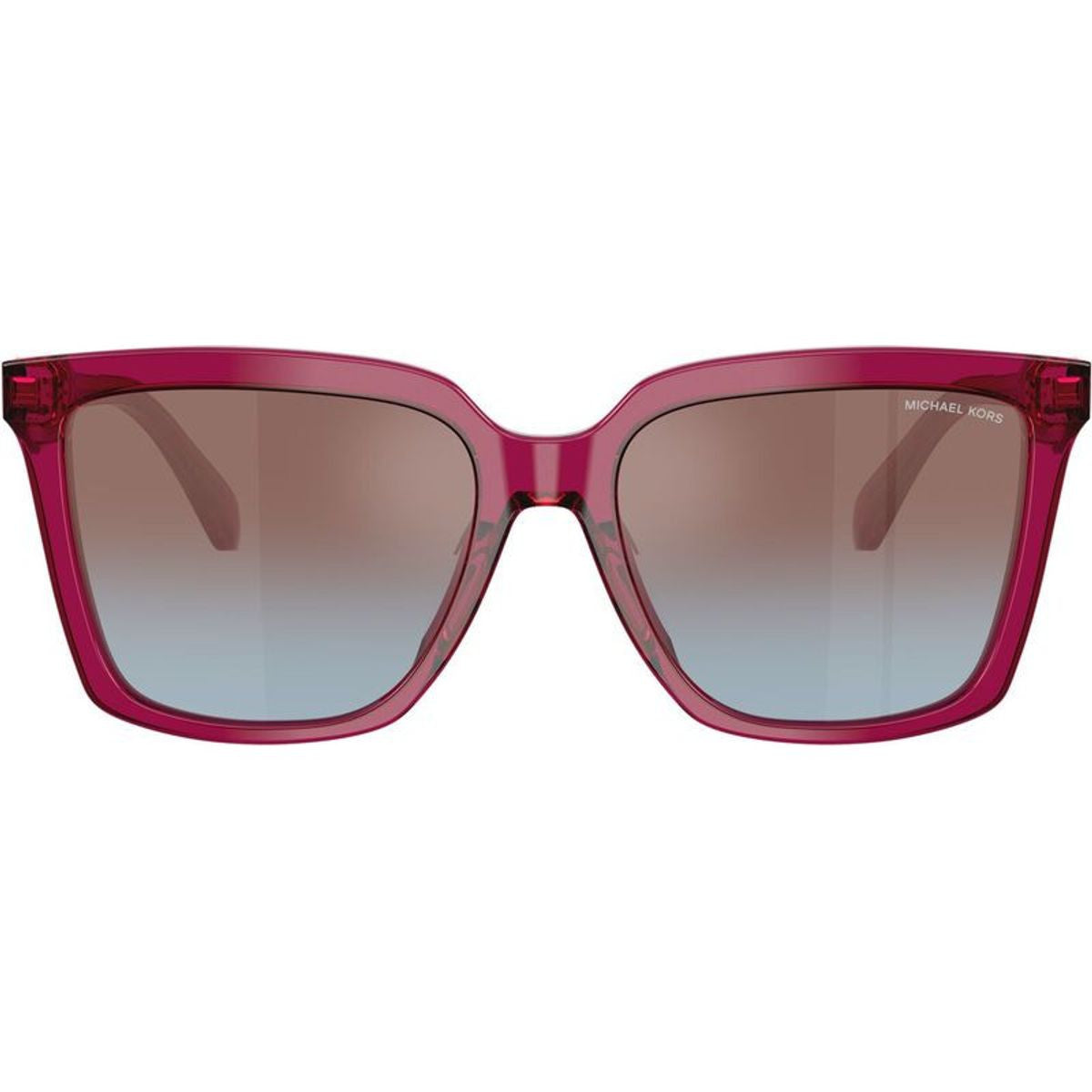 Menaggio MK2256U, Transparent Plum/Purple Blue Gradient Lenses 55 Eye Size