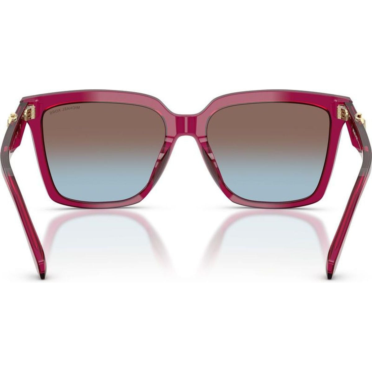 Menaggio MK2256U, Transparent Plum/Purple Blue Gradient Lenses 55 Eye Size