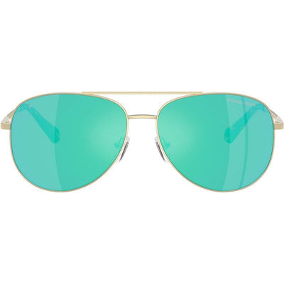 Perledo MK1172, Light Gold/Blue Green Mirror Polarised Lenses