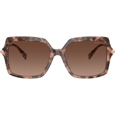 Quogue MK2247U, Pink Tortoise/Brown Gradient Polarised Lenses 55 Eye Size
