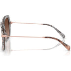 Quogue MK2247U, Pink Tortoise/Brown Gradient Polarised Lenses 55 Eye Size