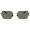 Saint Martin MK1165, Shiny Light Gold/Green Lenses