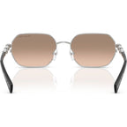 Saint Martin MK1165, Shiny Silver/Khaki Silver Mirror Gradient Lenses