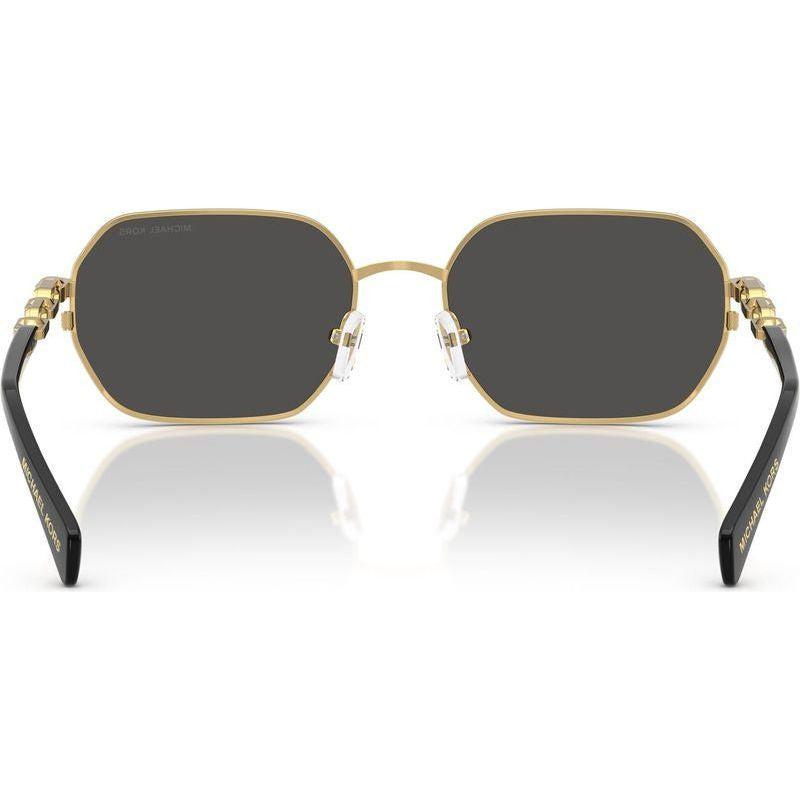 Saint Martin MK1165, Shiny Yellow Gold/Dark Grey Lenses