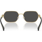 Saint Martin MK1165, Shiny Yellow Gold/Dark Grey Lenses