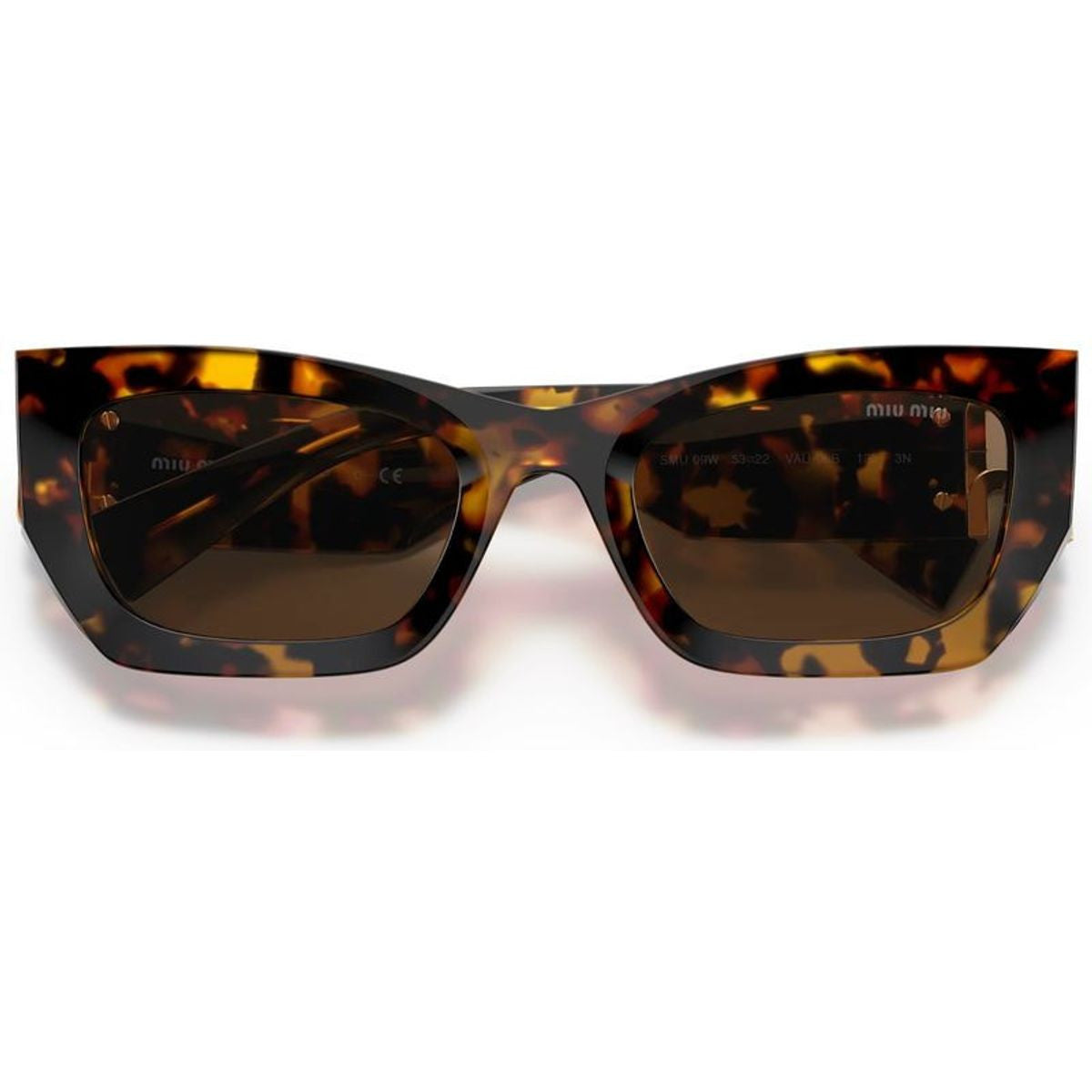 09WS, Honey Havana/Dark Brown Lenses