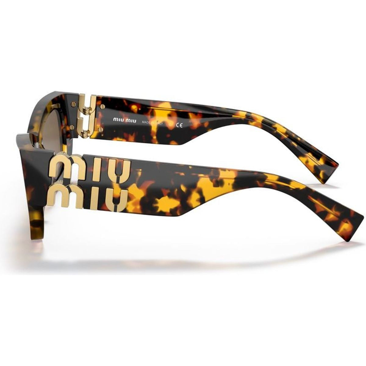 09WS, Honey Havana/Dark Brown Lenses