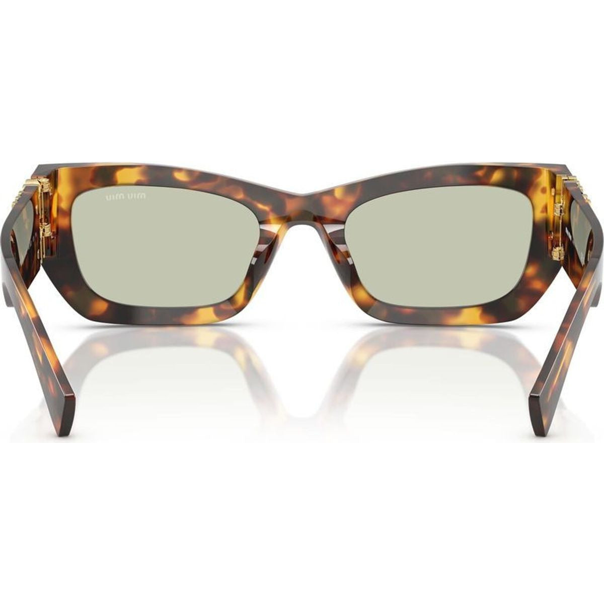 09WS, Honey Havana/Green Lenses