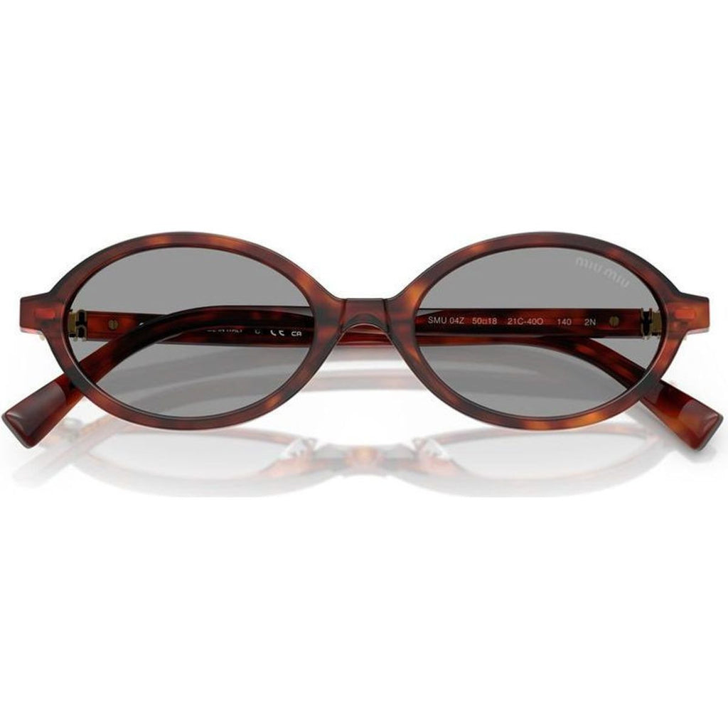 MU04ZS, Havana Mahogany/Grey Lenses