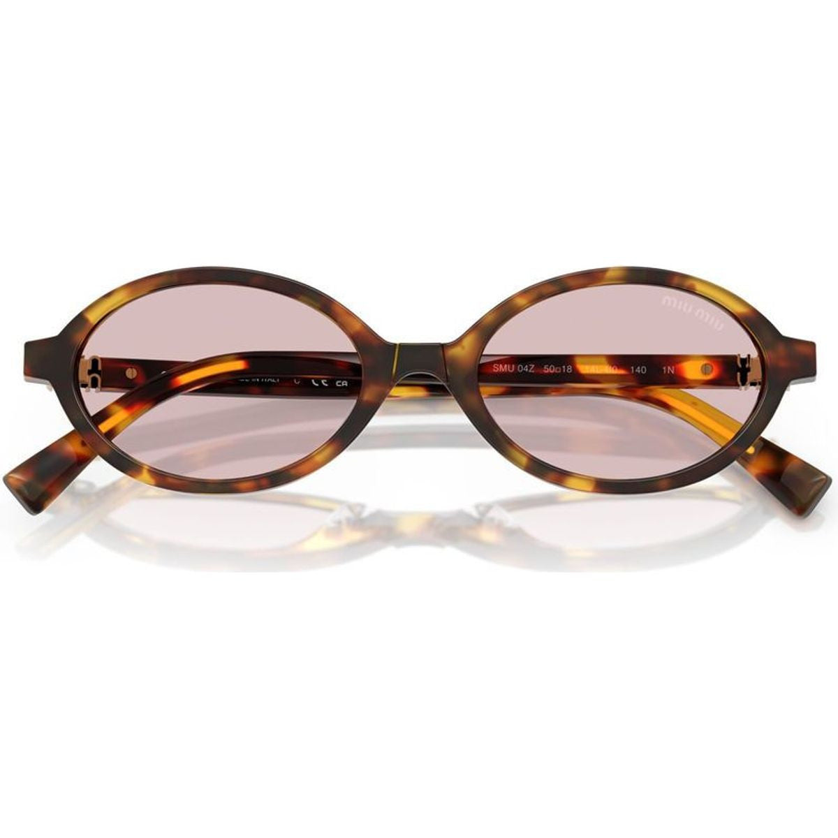 MU04ZS, Honey Havana/Pink Lenses