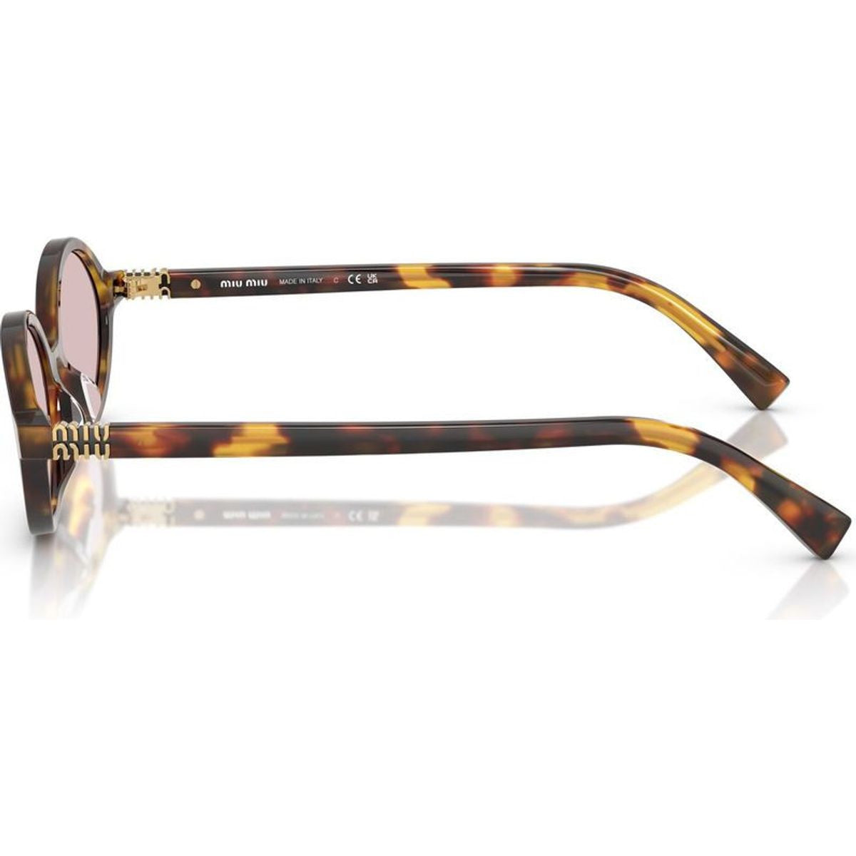 MU04ZS, Honey Havana/Pink Lenses