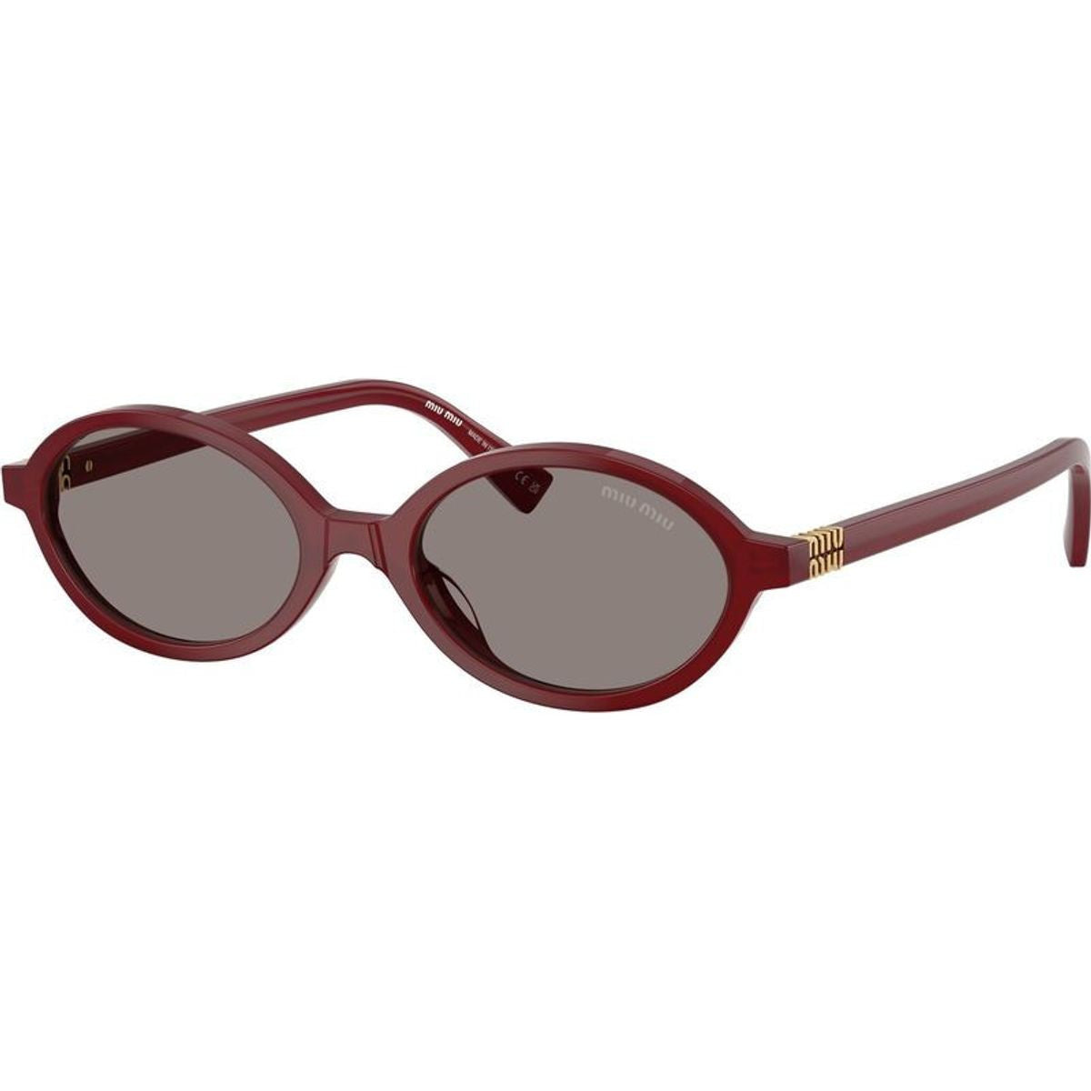 MU04ZS, Opaline Bordeaux/Dark Grey Lenses
