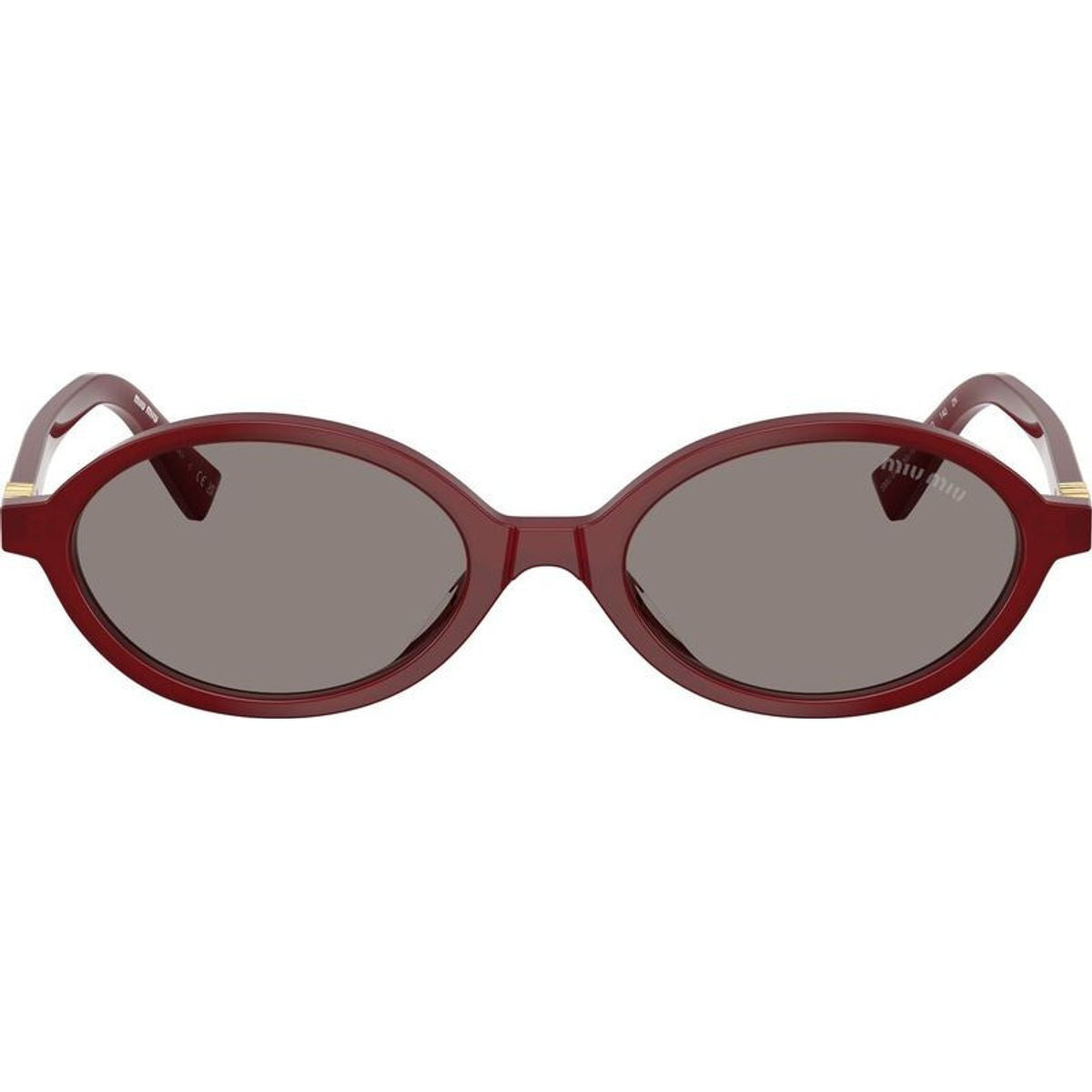 MU04ZS, Opaline Bordeaux/Dark Grey Lenses
