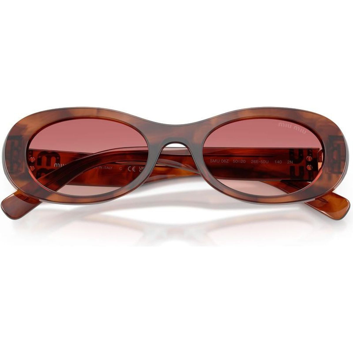 MU06ZS, Striped Tobacco/Etruscan Gradient Lenses