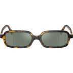 MU11ZS, Honey Havana/Green Silver Mirror Lenses