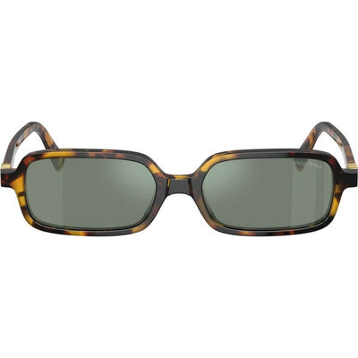 MU11ZS, Honey Havana/Green Silver Mirror Lenses