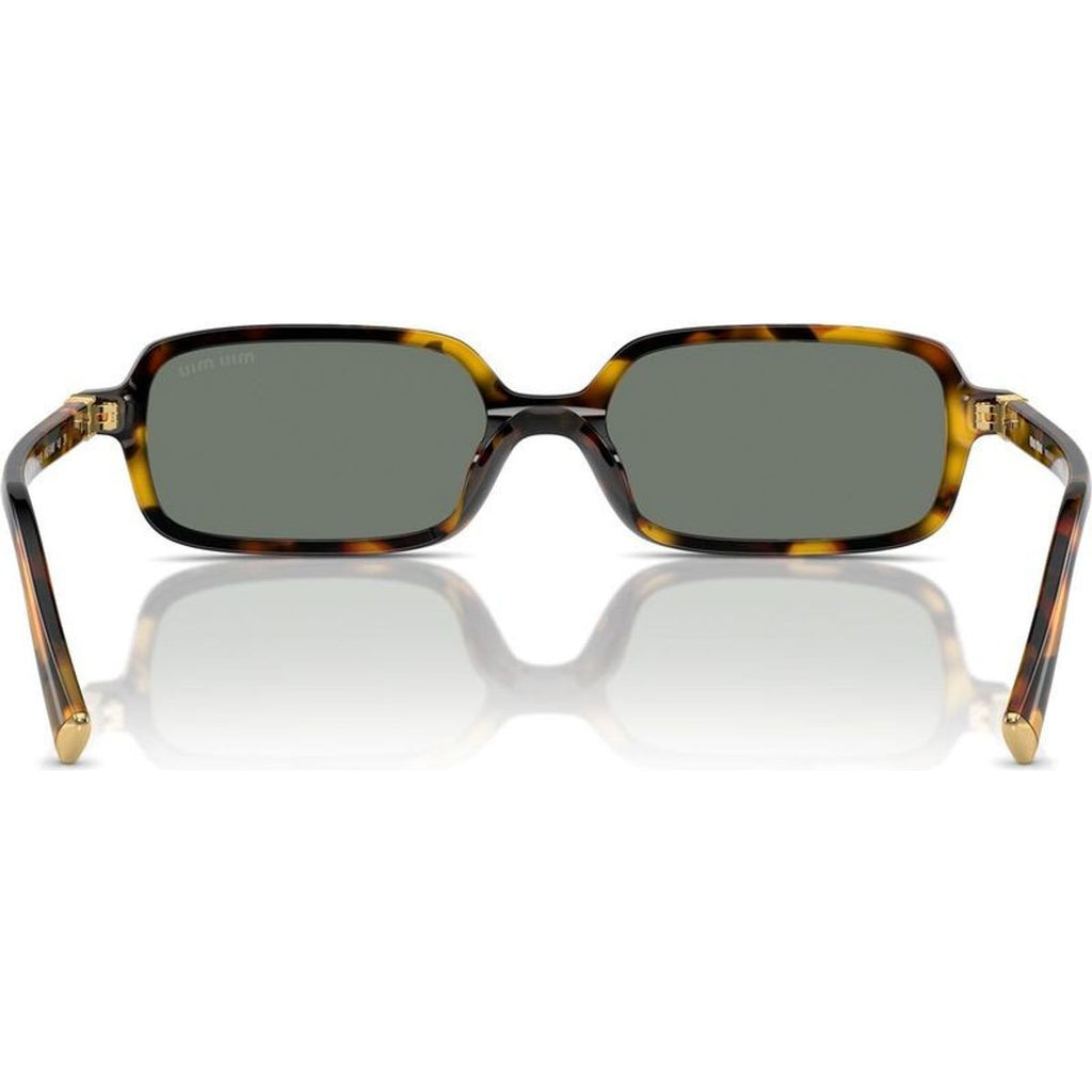 MU11ZS, Honey Havana/Green Silver Mirror Lenses