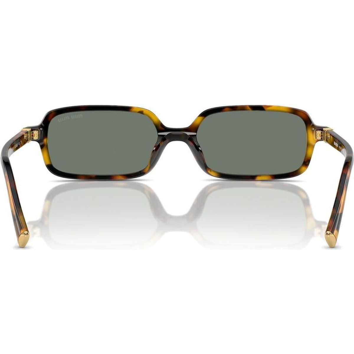 MU11ZS, Honey Havana/Green Silver Mirror Lenses