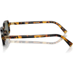 MU11ZS, Honey Havana/Green Silver Mirror Lenses