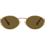 MU52YS, Brass Gold/Dark Brown Lenses