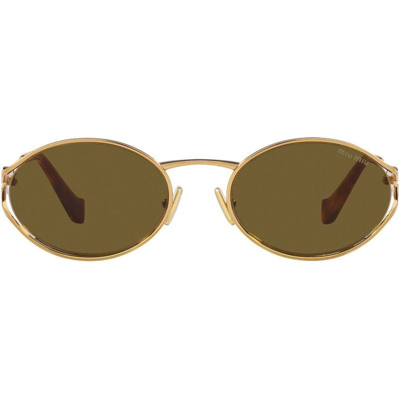 MU52YS, Brass Gold/Dark Brown Lenses