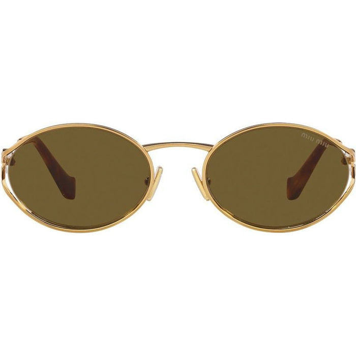 MU52YS, Brass Gold/Dark Brown Lenses