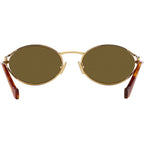 MU52YS, Brass Gold/Dark Brown Lenses