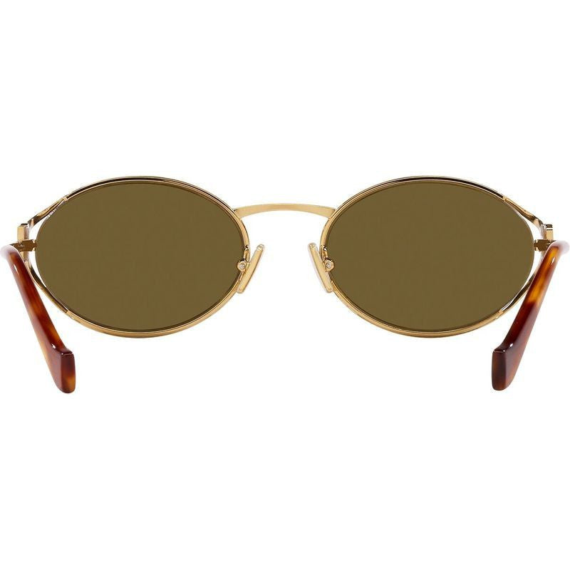 MU52YS, Brass Gold/Dark Brown Lenses