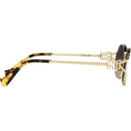 MU52YS, Gold/Grey Gradient Lenses