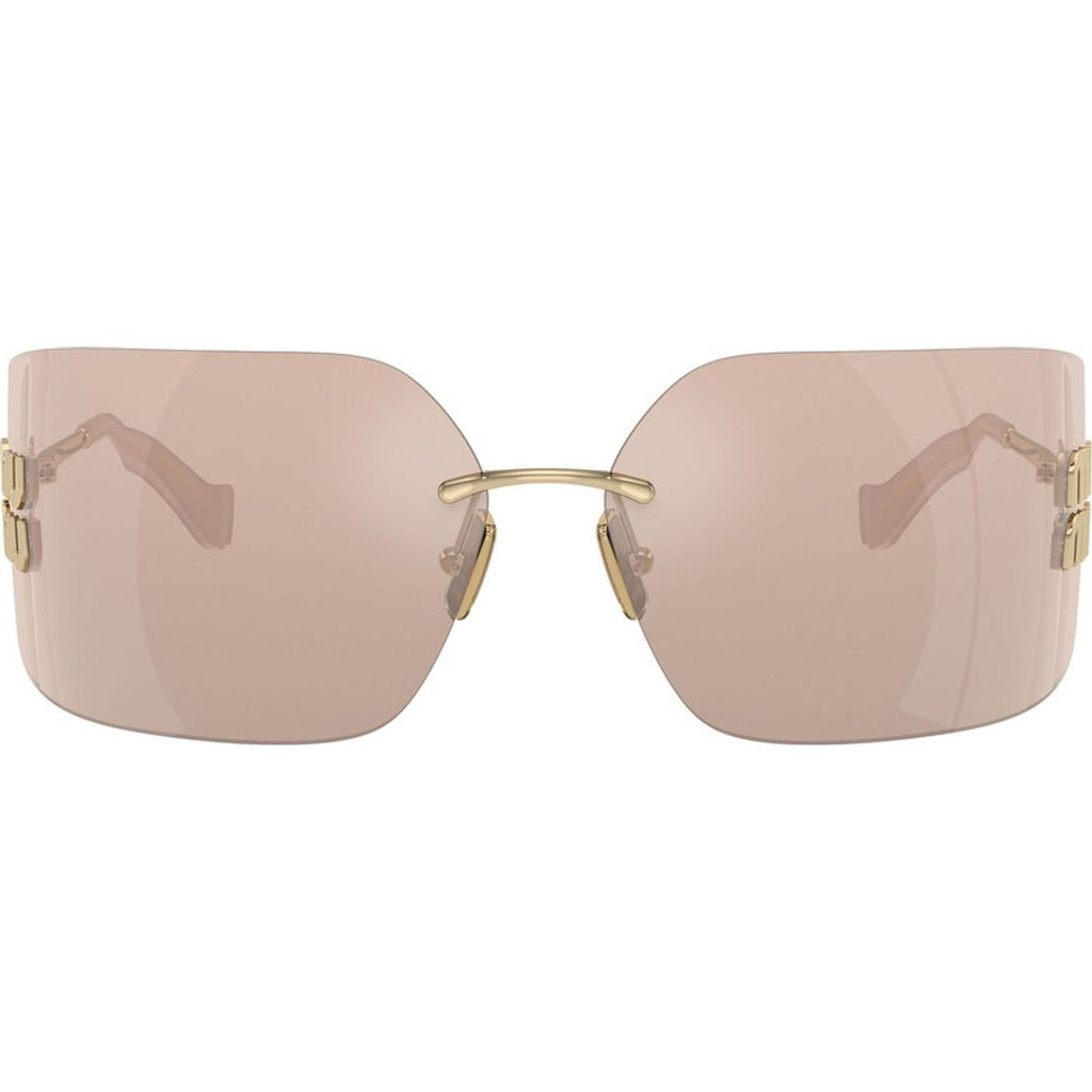 MU54YS, Pale Gold/Pink Mirror Lenses