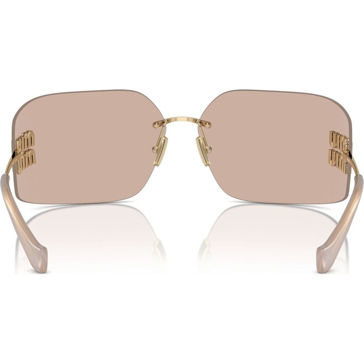 MU54YS, Pale Gold/Pink Mirror Lenses